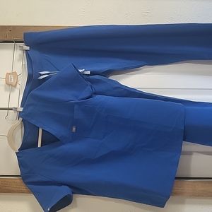 Figs scrub set Royal blue medium